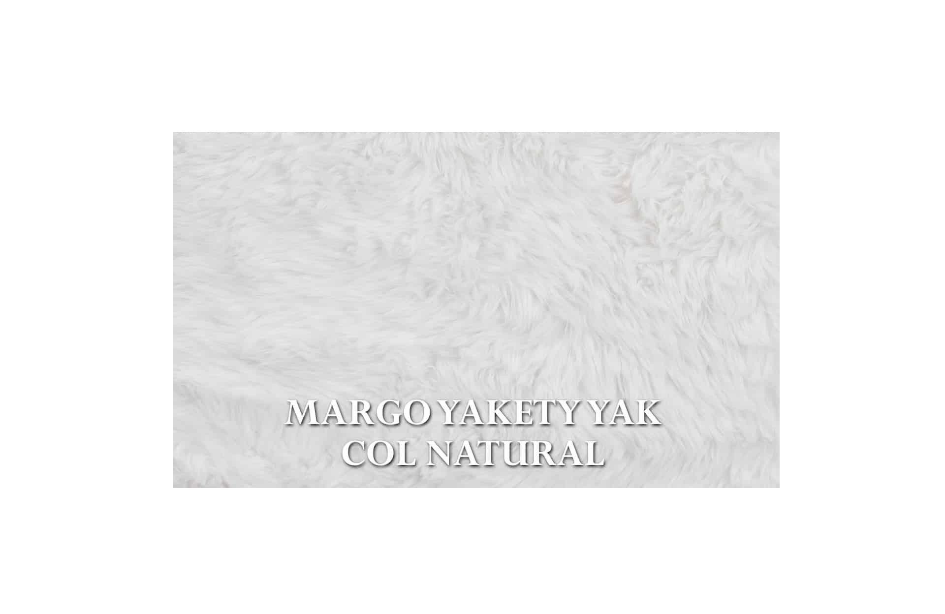 Home Decor Fleece Stool Yak Natural Fabric View MARGO YAKETY YAK COL NATURAL