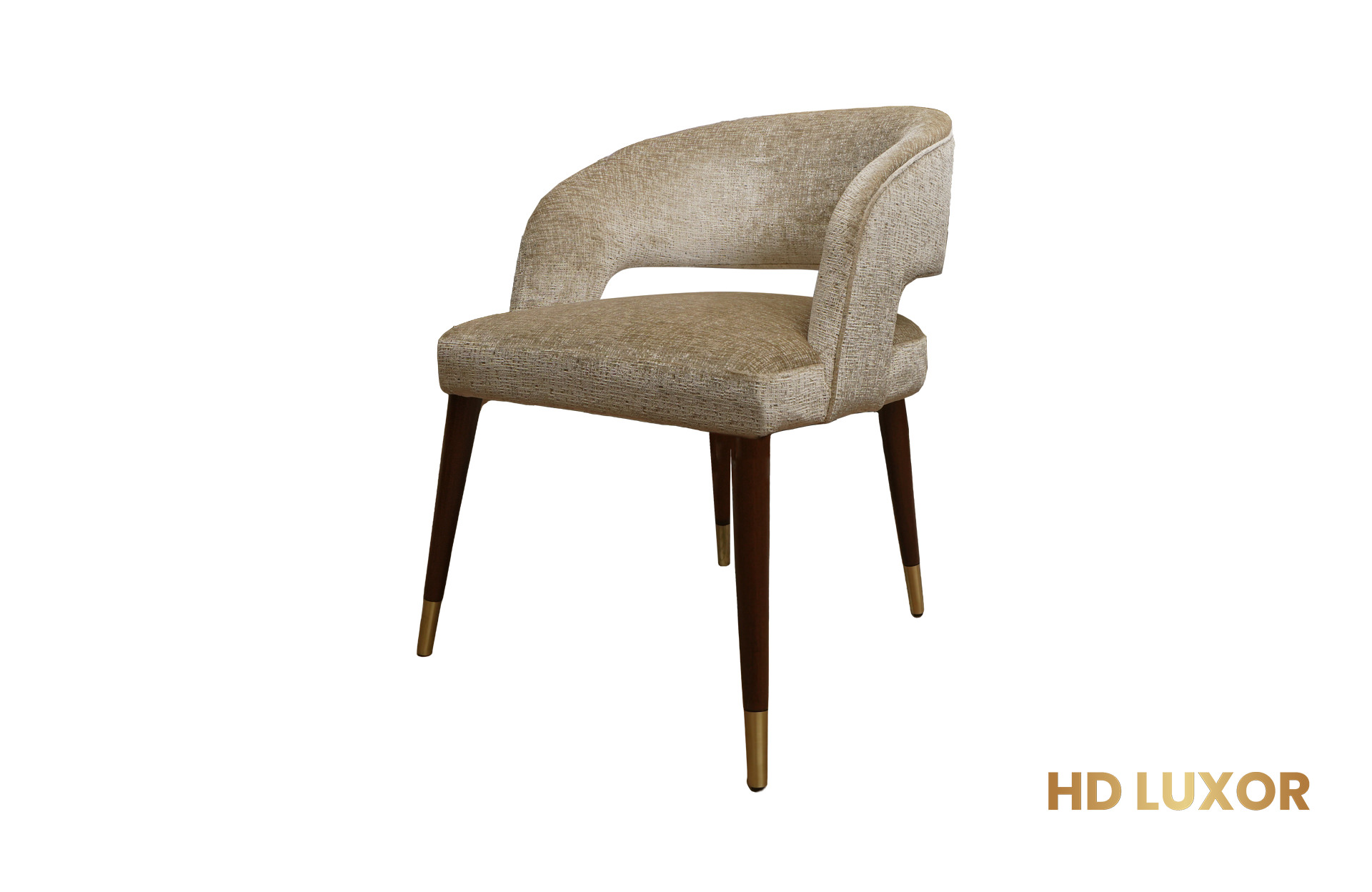 Home Decor Tiara Dining Chair MTV Cream Side View