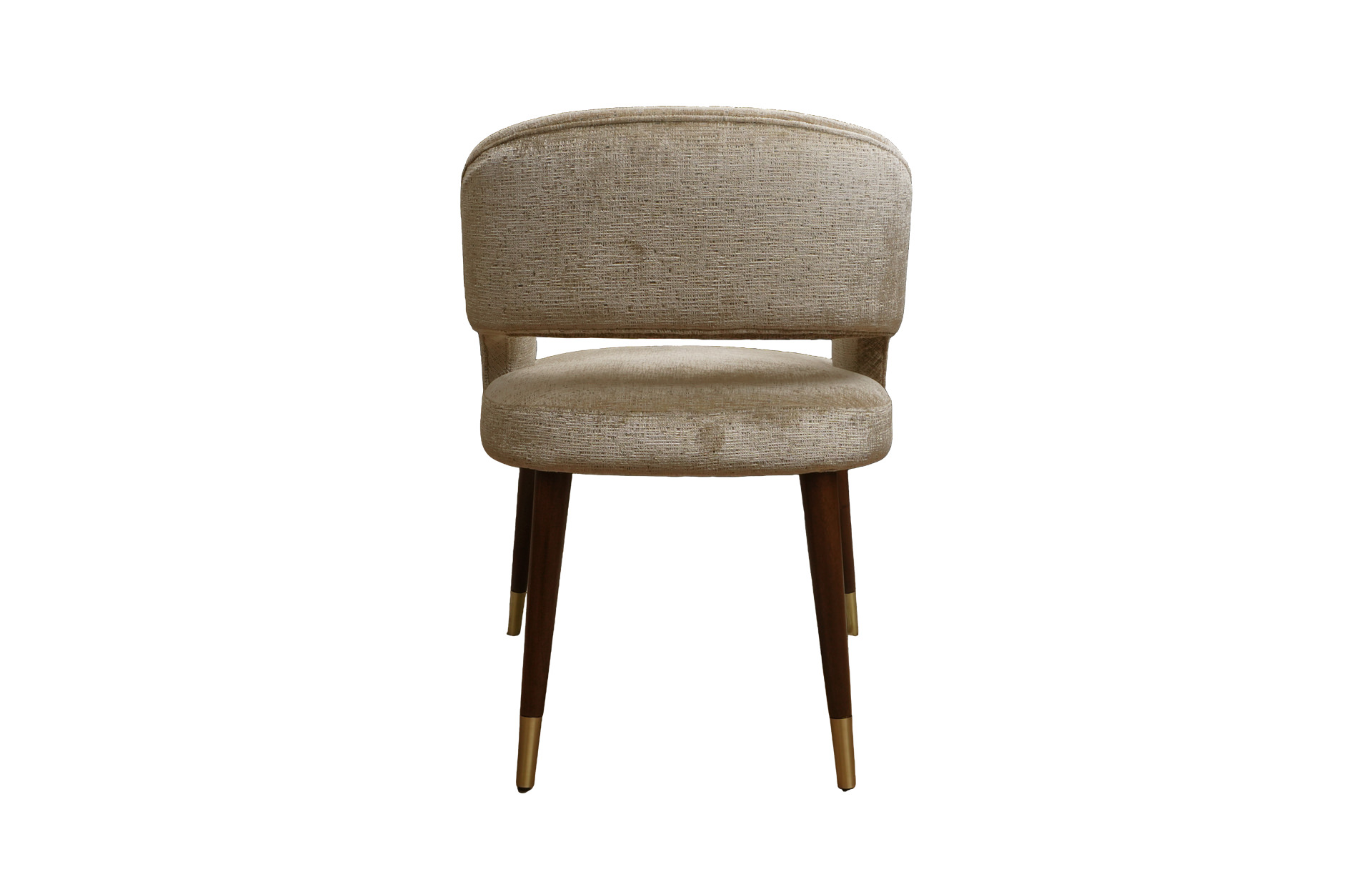 Home Decor Tiara Dining Chair MTV Cream Back View