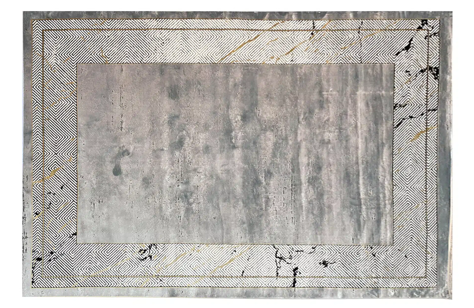 Home Decor Geometric Rugs New Bambo GCM505C (200 x 300) Front View