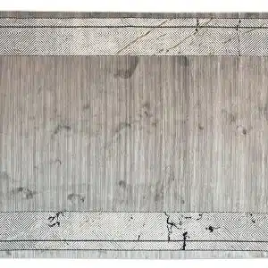 Home Decor Geometric Rugs New Bambo GCM505D (200 x 300) Front View