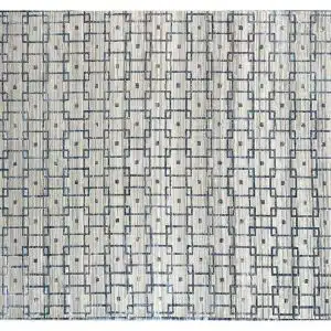 Home Decor Geometric Rugs New Bambo GBM635B (200 x 300) Front View