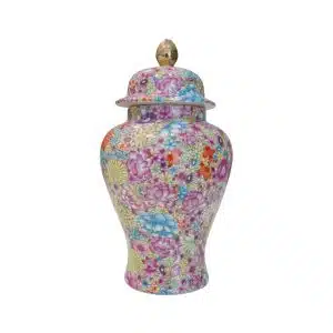 Home Decor Vase & Ceramic Jars Porcelain Design 32 Front View