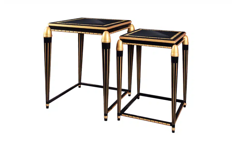 Home Decor Side Table Nesting Table Cairo 34411 Side View Separated