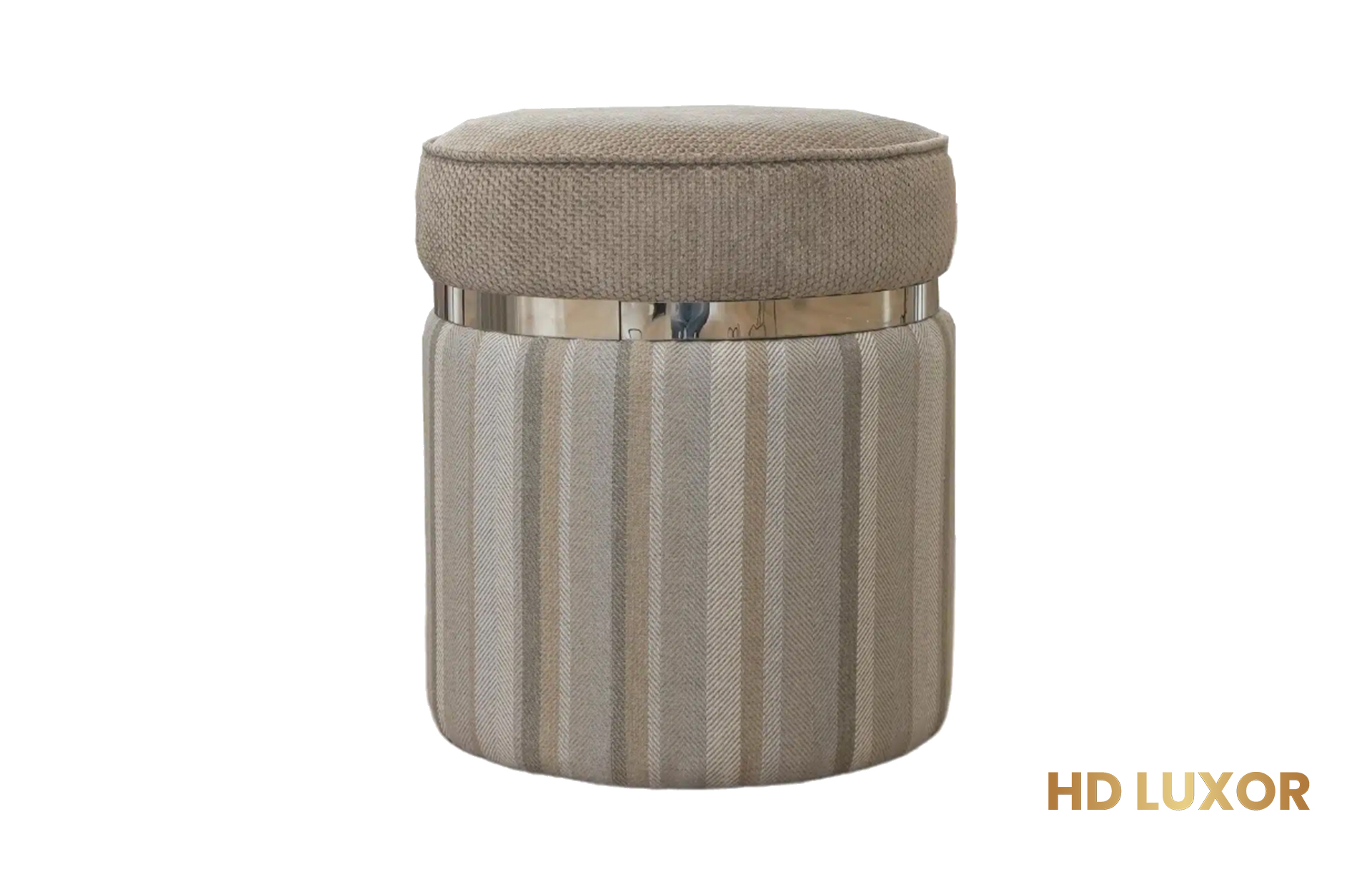 Home Decor Ambler Stool Lucy Tawny ( Not Fold ) Front View