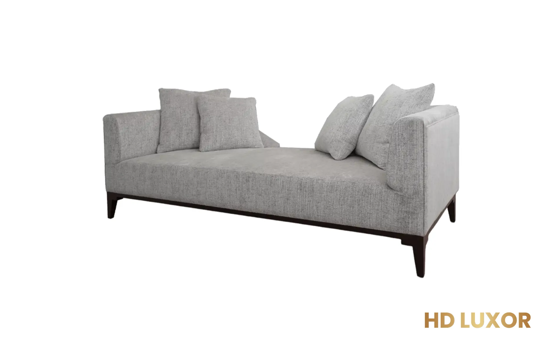 Home Decor Cleopatra / Day Beds Delphine Daybed HV 28 Silver Side View