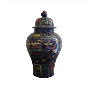 Home Decor Vase & Ceramic Jars Porcelain Design 33 Front View