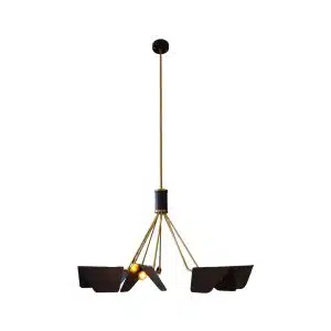 Home Decor Ceiling Lights Chandelier D3159-8BR-YB Front View
