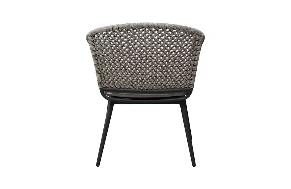 Home Decor Palm Lac Dining Chair Back View