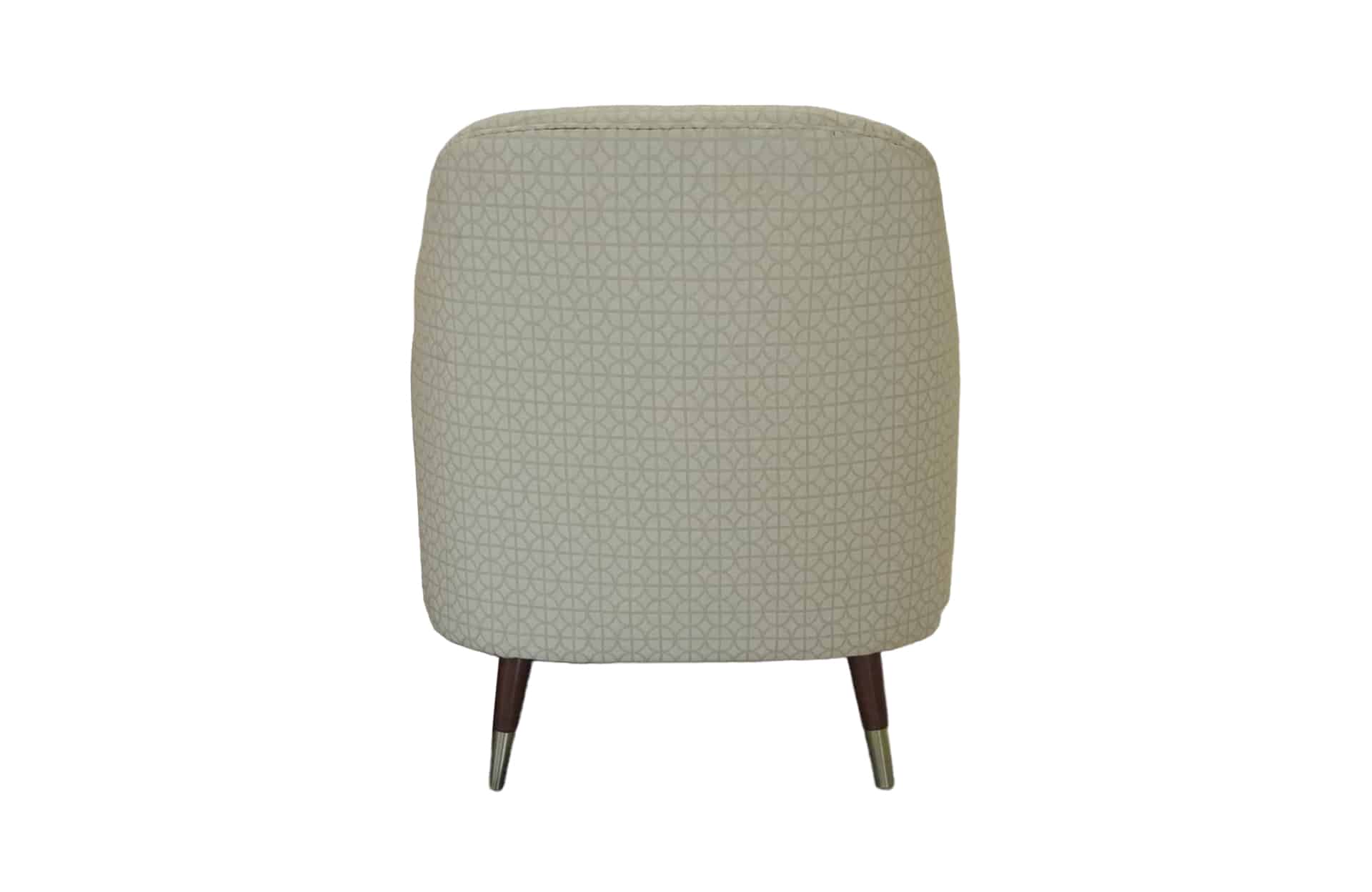 Home Decor Armchair Ansel Single FP Linen Back View