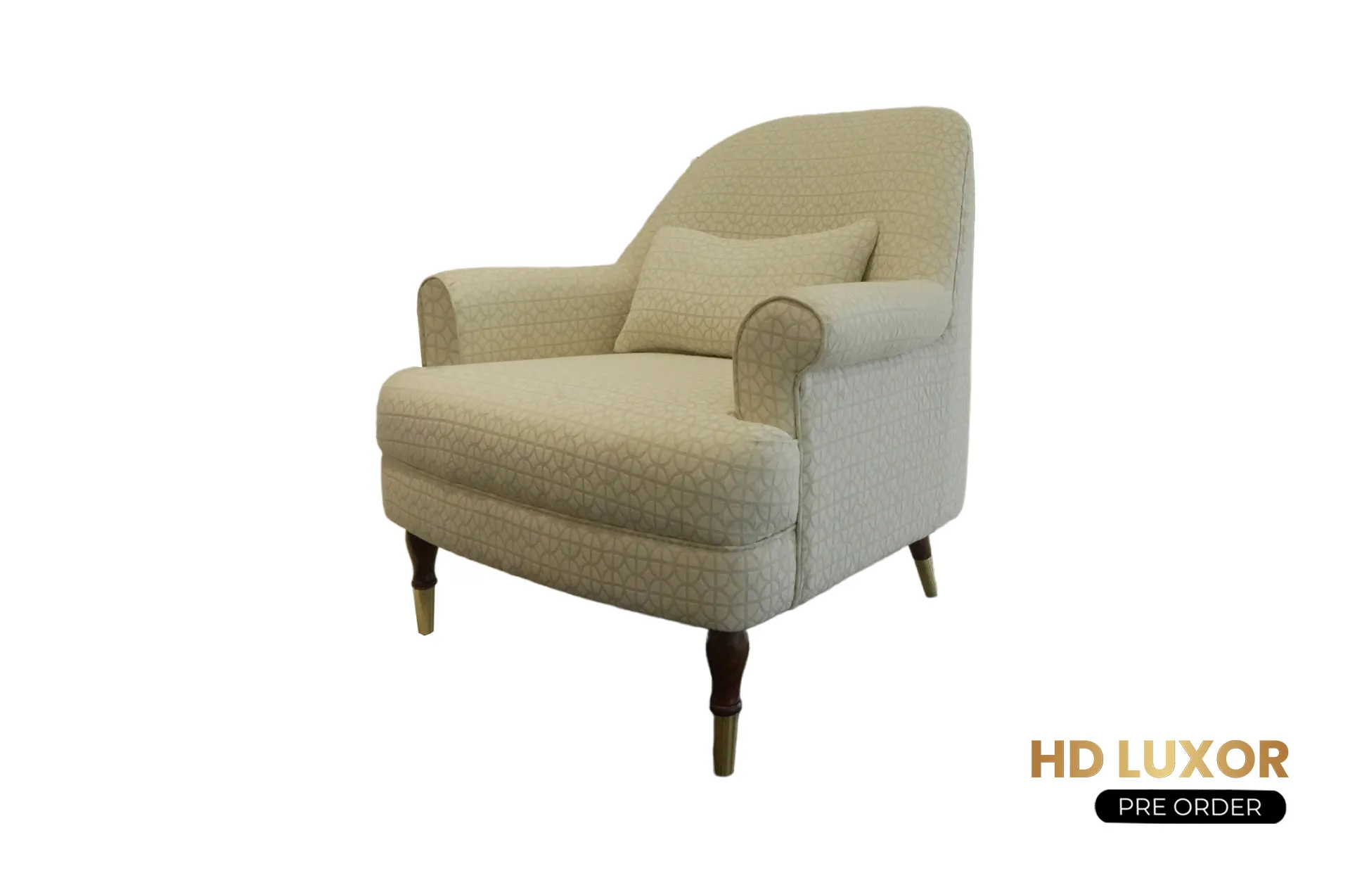 Arm chair Ansel Single FP Linen (PO)