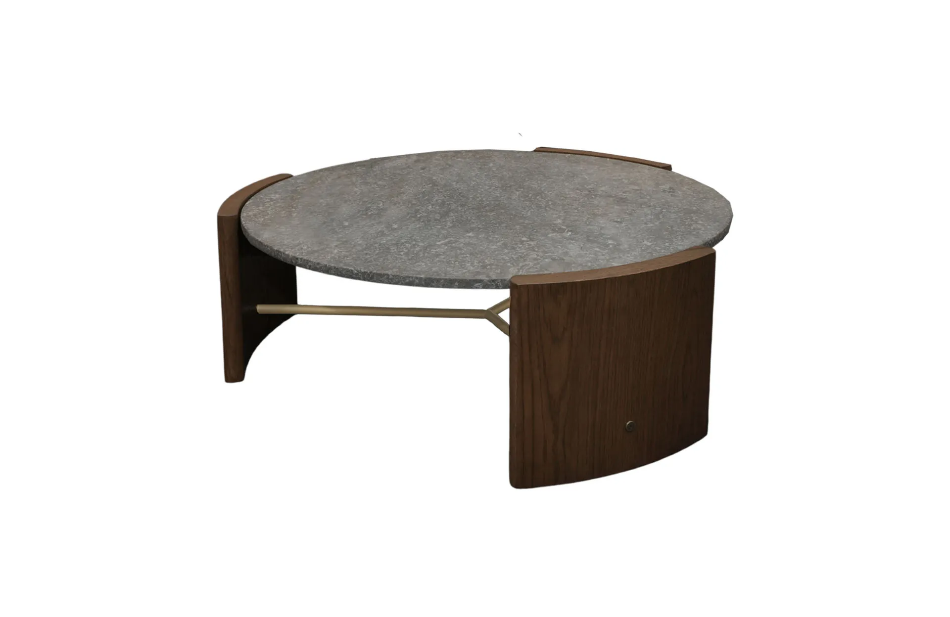Home Decor Jasper Round Coffee Table Side View