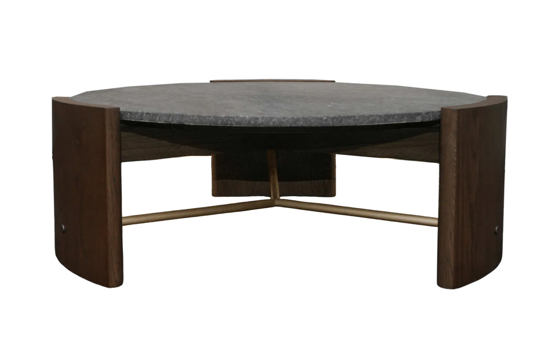 Home Decor Jasper Round Coffee Table Front View