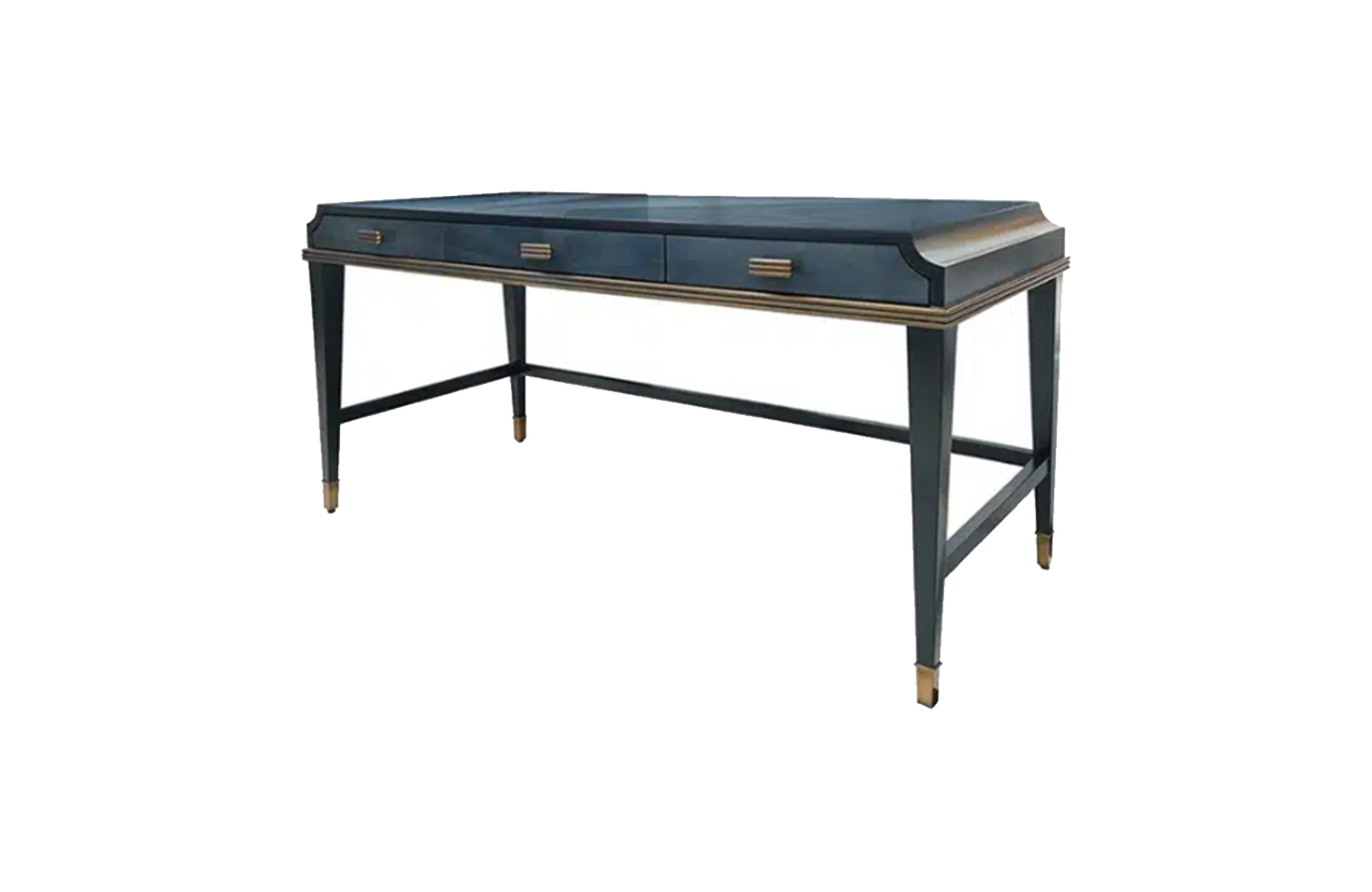 Home Decor Study Table Kallista Large Desk Side View