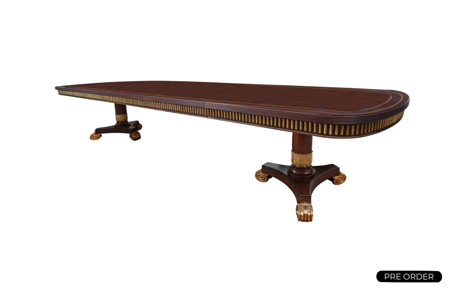 Mahogany Dining Table Top/ Base