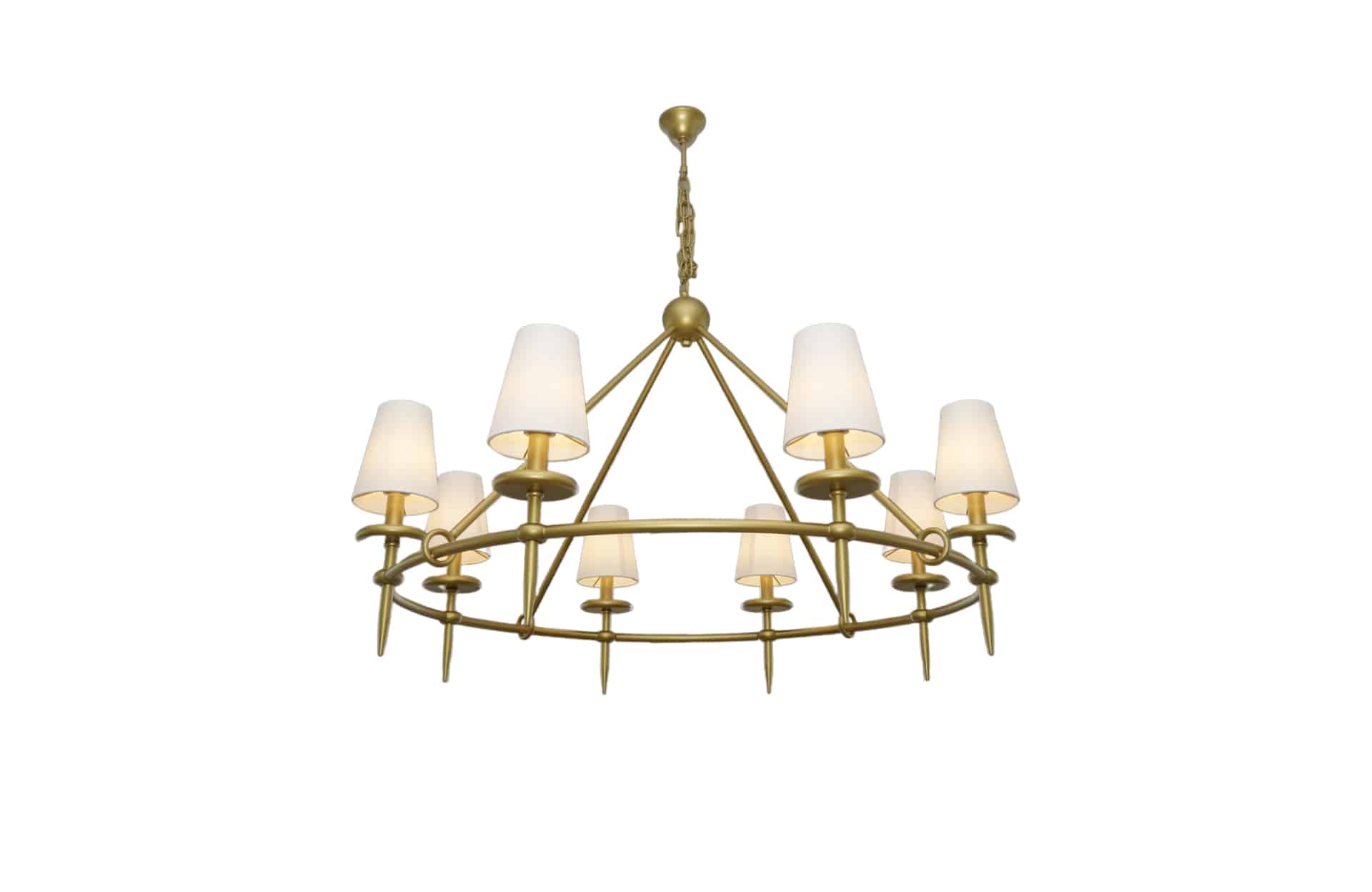 Home Decor Ceiling Lights Chandelier D5260-8G Front View