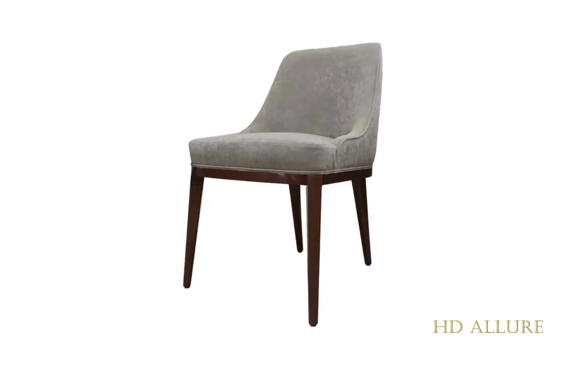 Home Decor Dining Chair Mini Erico C05 Taupe Side View