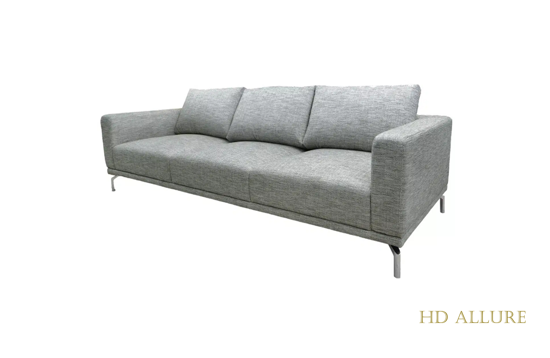 Home Decor Warren Sofa TF 601 Silver Side View