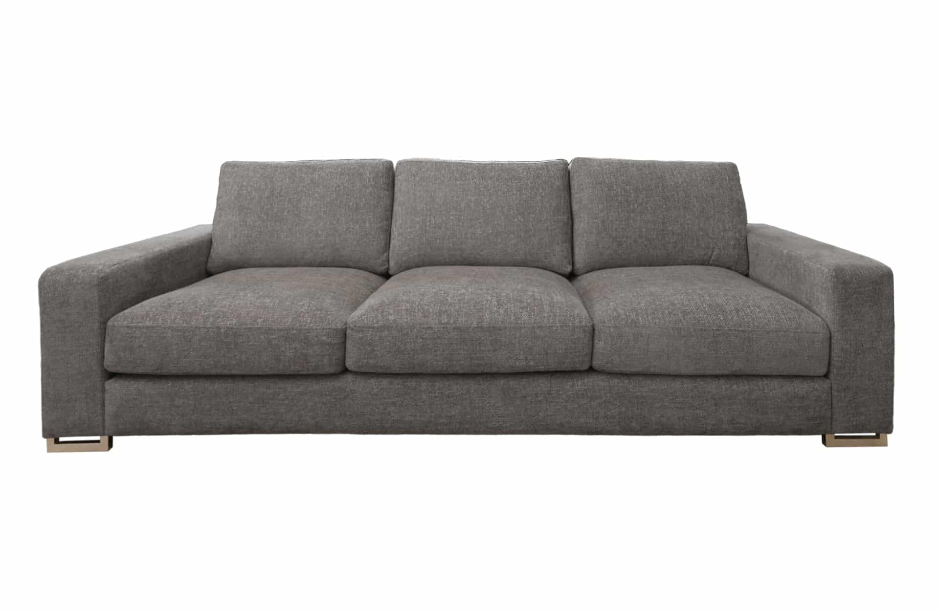 Home Decor Penza Sofa PL 04 Stone Front View