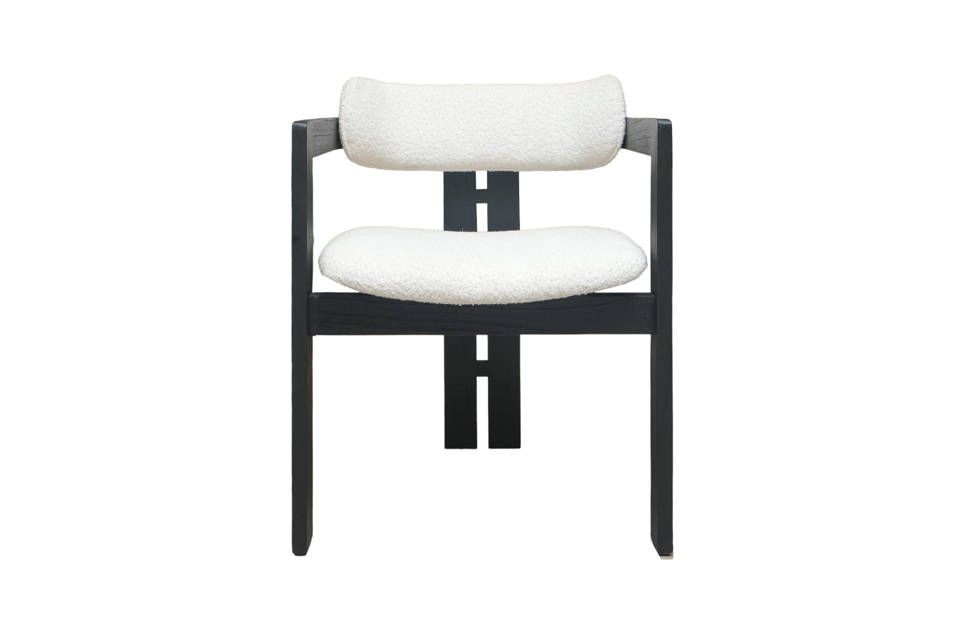 Home Decor Dining Chair Niort Oslo Ivory Front View