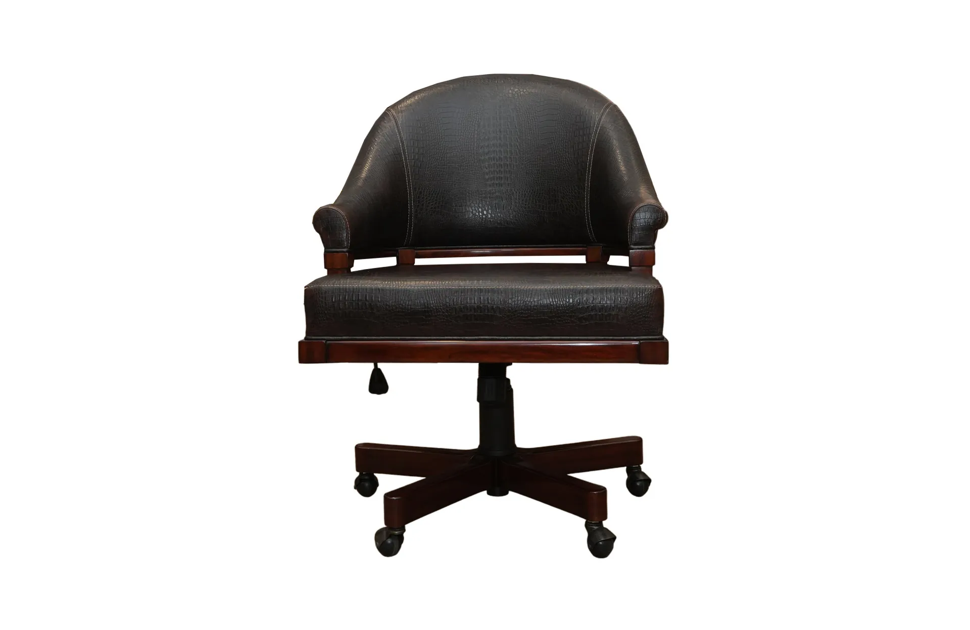 Home Decor Swivel Chair Riga 34607 Front View