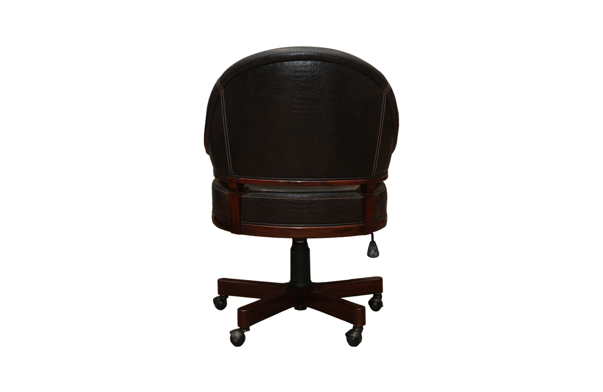 Home Decor Swivel Chair Riga 34607 Back View
