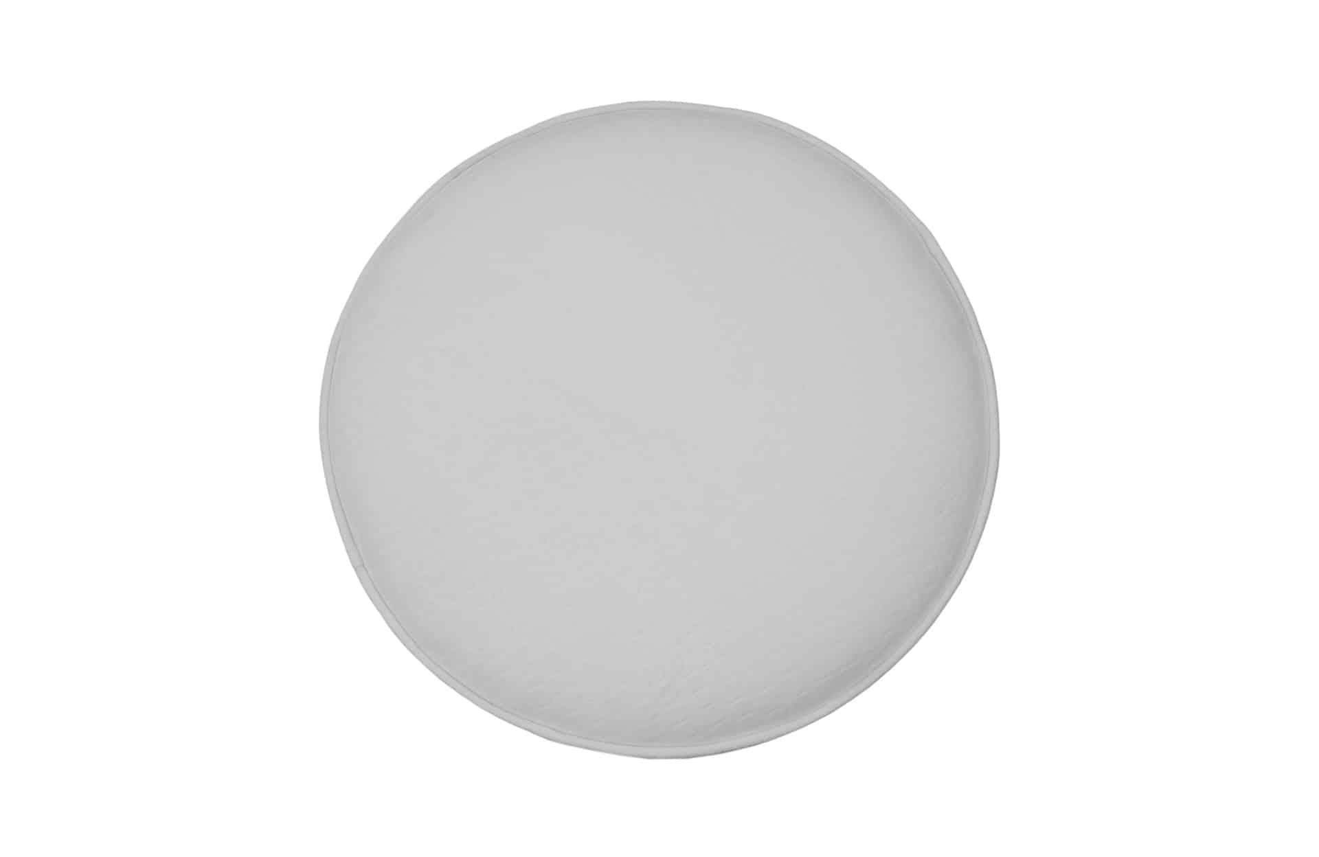 Home Decor Thunder Pouf Touch Snow Top View