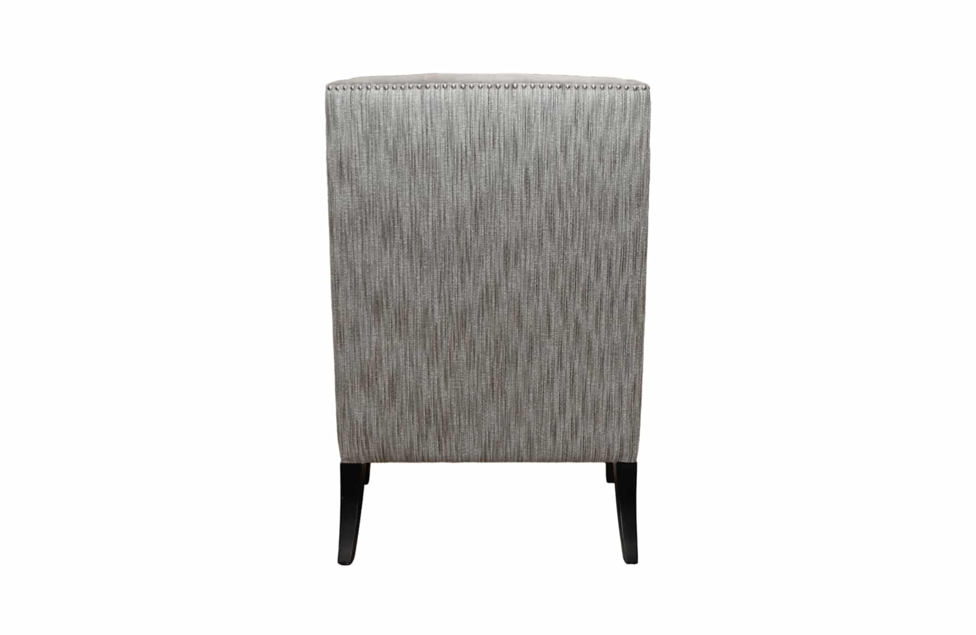 Home Decor Armchair Geometro Diamond Lucianda 13992-01 Back View