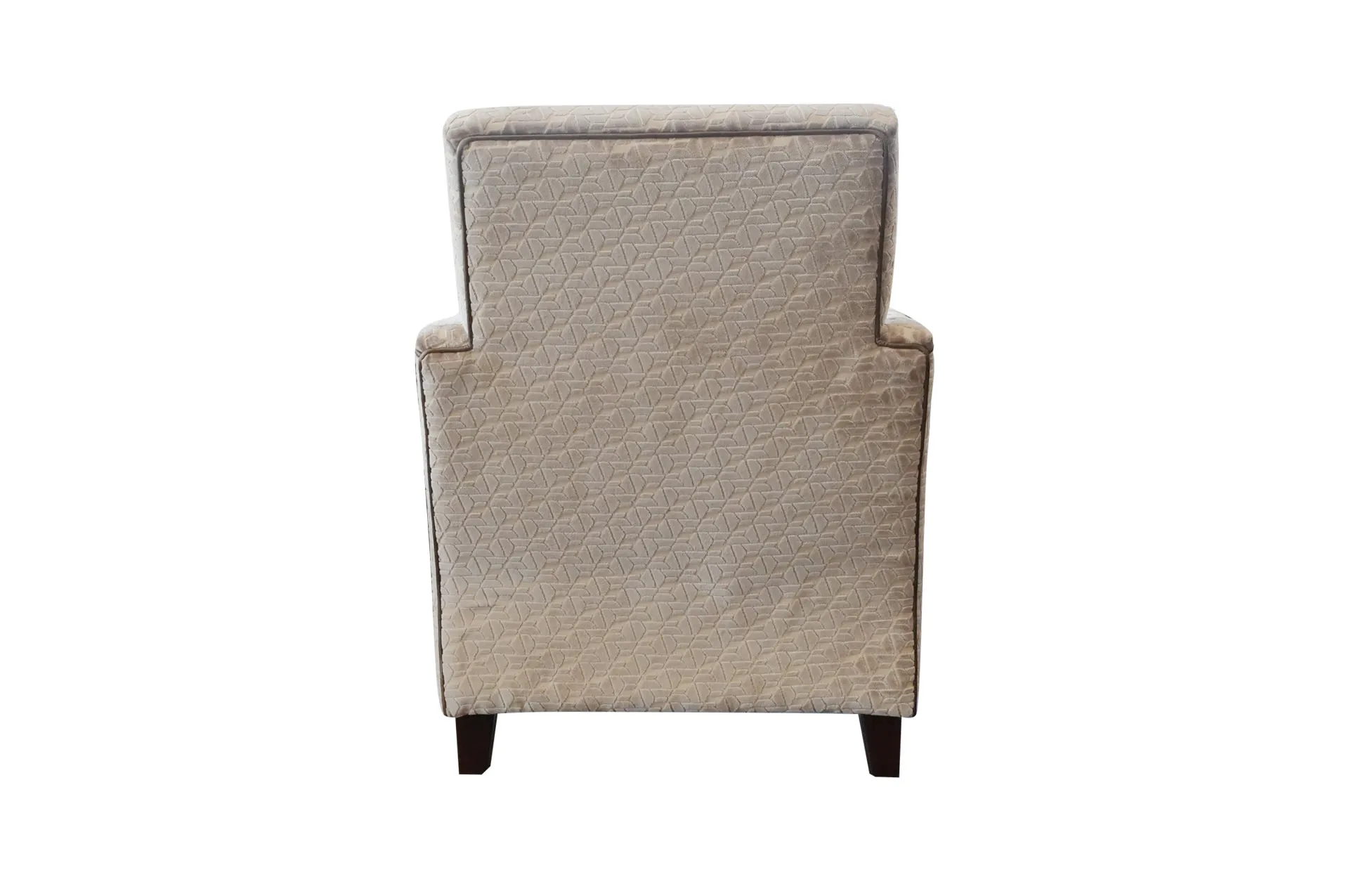 Home Decor Alba Single WCLB Silver Back View