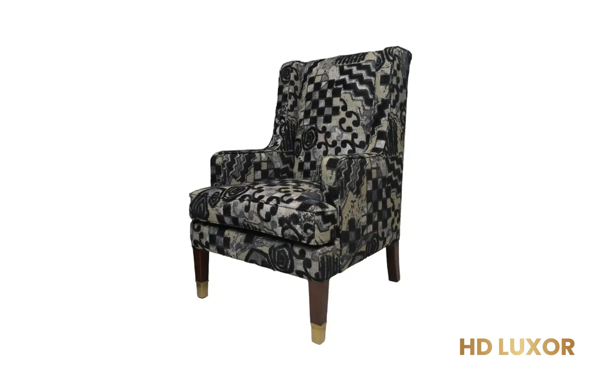 Home Decor Armchair Livorno Single SIV D Midnight Side View