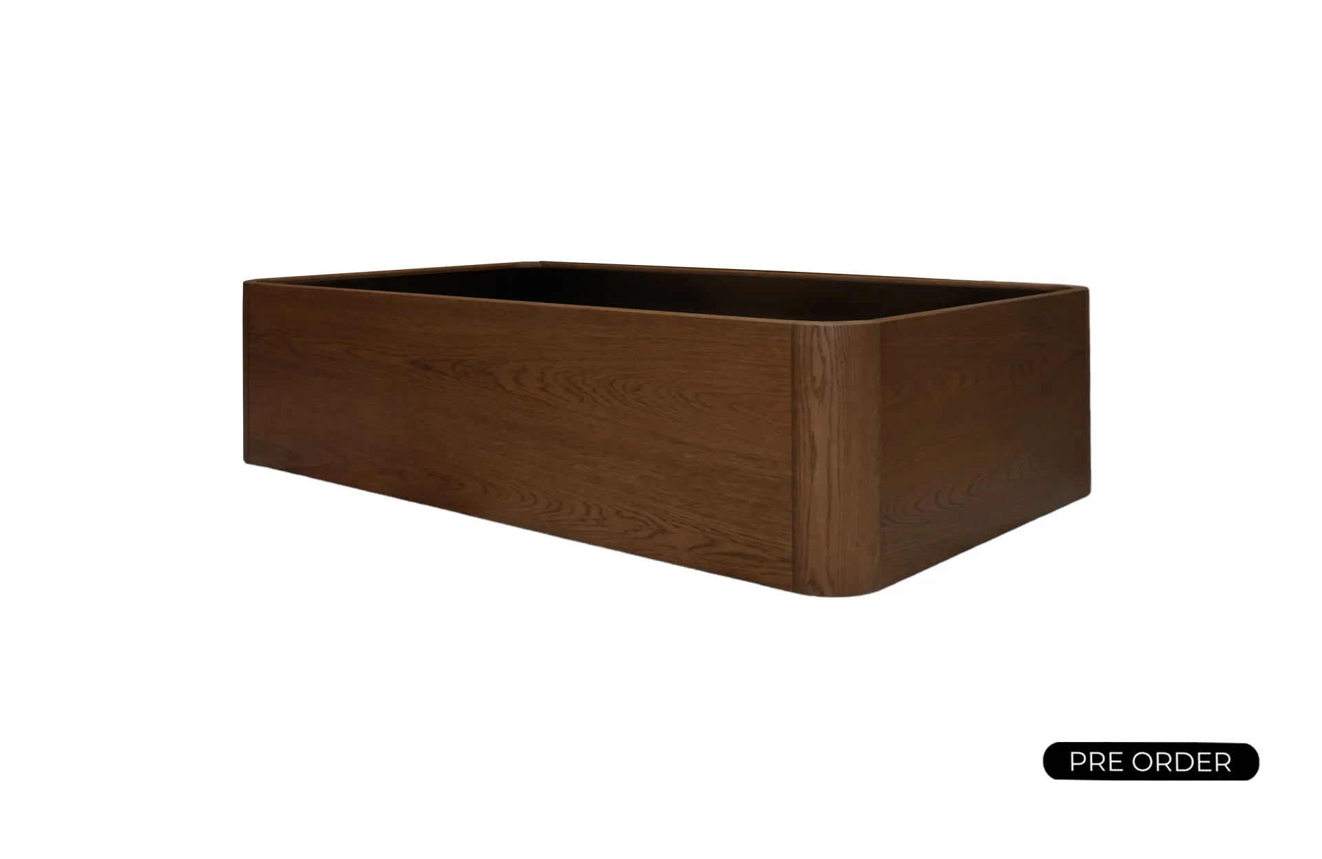 Berg Rectangular Coffee Table with Glass Top