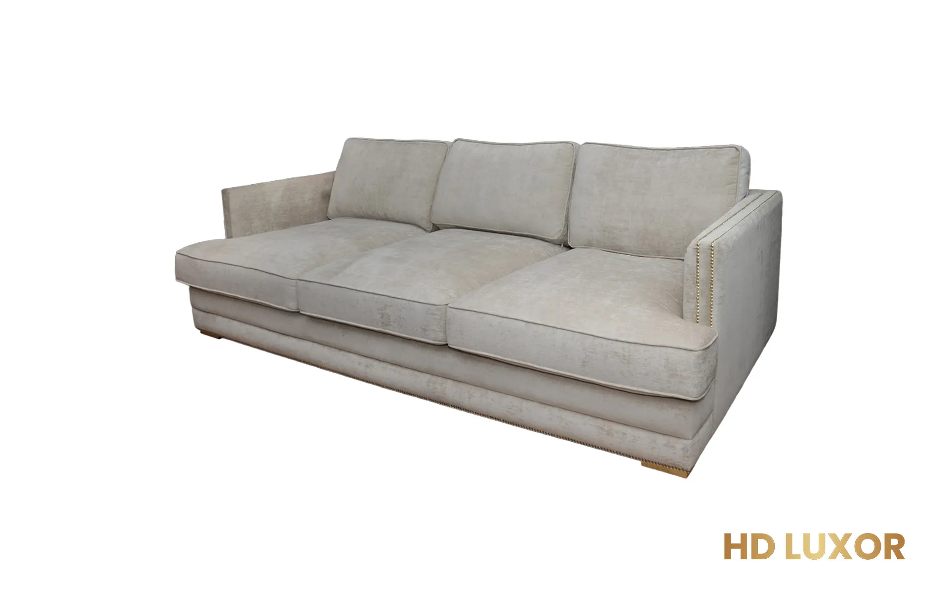 Home Decor Mink Sofa MH Beige Side View