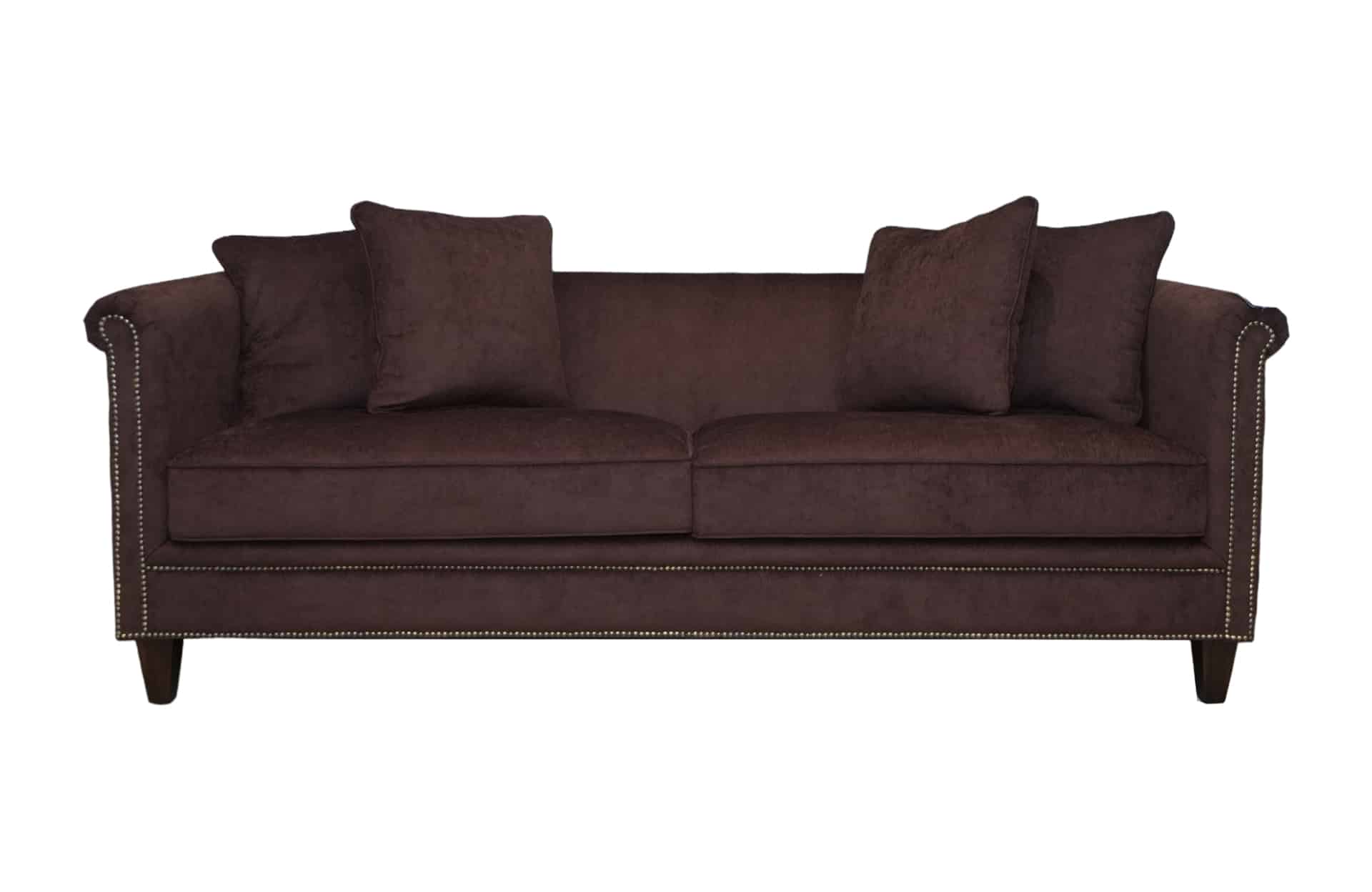 Home Decor Chaka Sofa BDD 358-140 Mink Front View