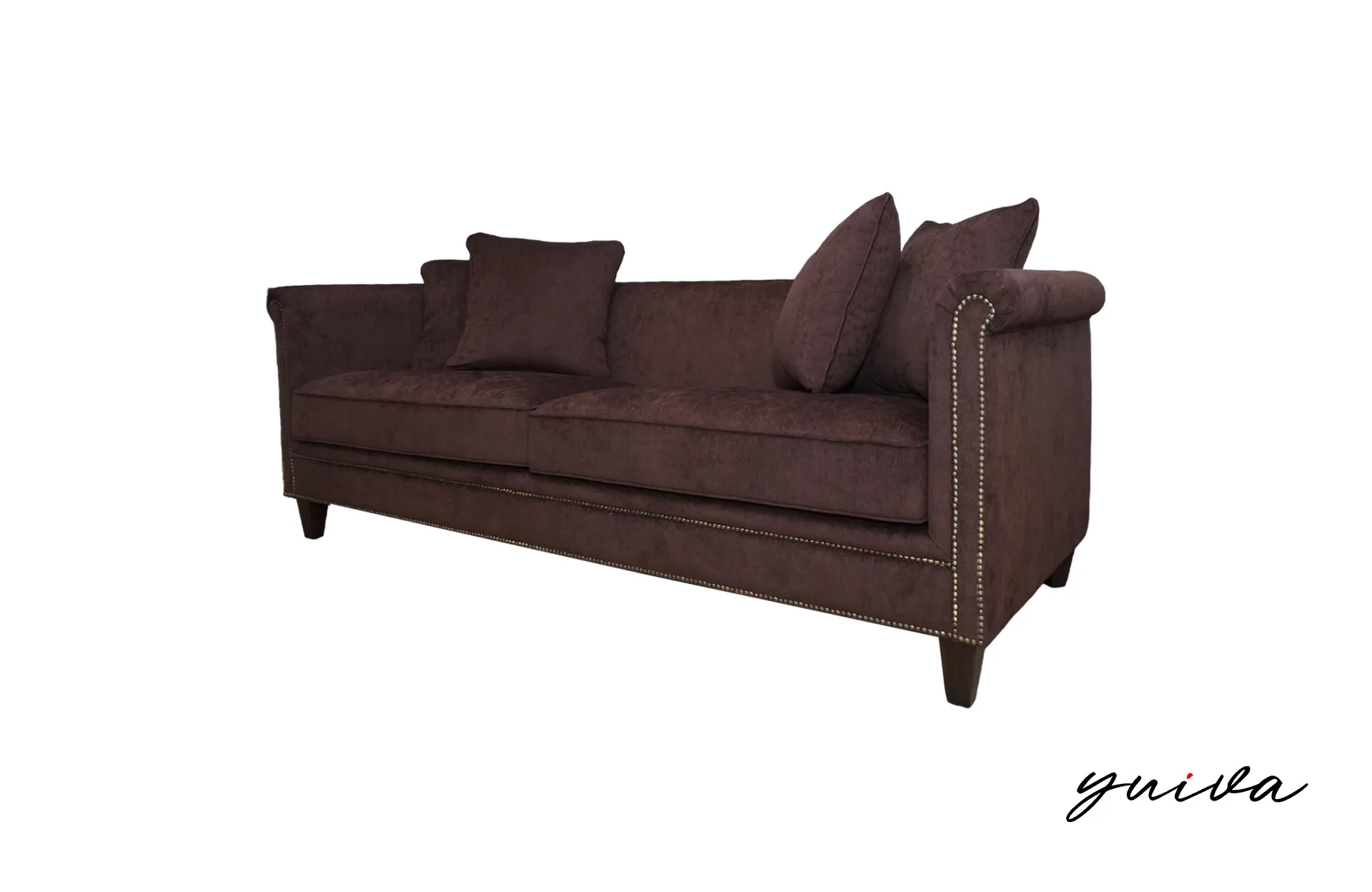 Home Decor Chaka Sofa BDD 358-140 Mink Side View