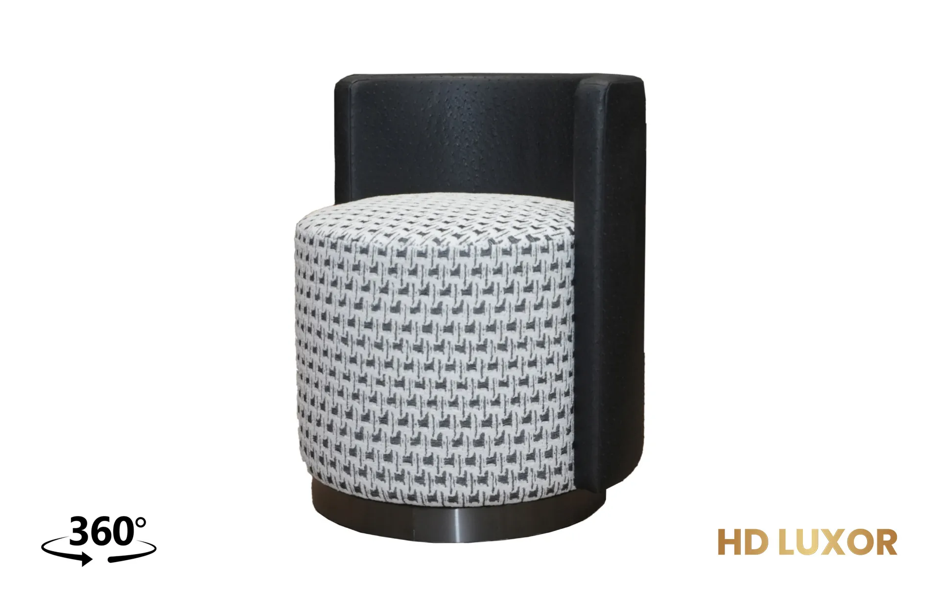 Home Decor Vanity Chair PR 02 Side View