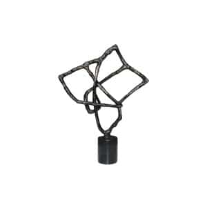 Home Decor Scluptures Metal Steel Structure Ornaments FC-24008 Front View