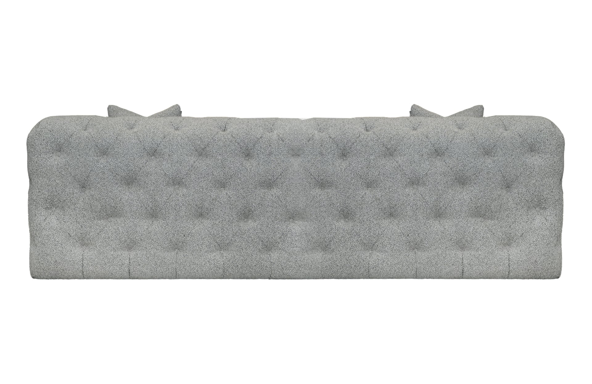 Home Decor Clio Sofa 3.5S MM Pepper Back View