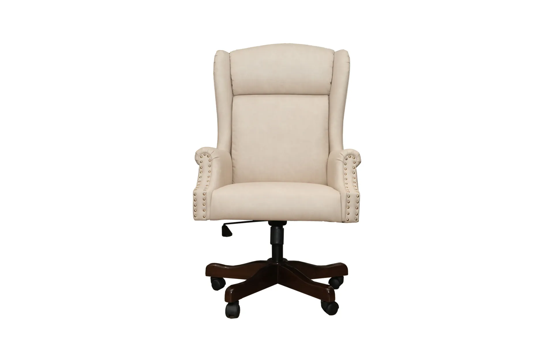 Home Decor Office Wing Chair BLR 16 Sand Front View
