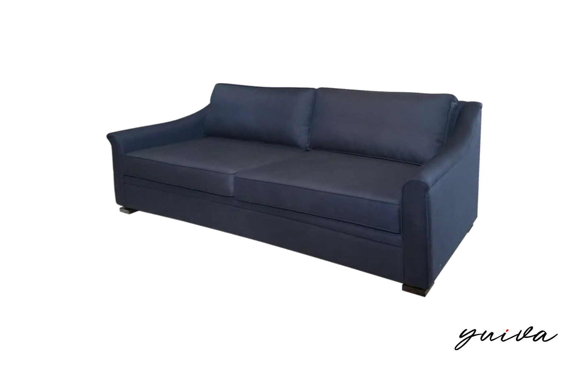 Home Decor Washington Sofa PO Navy Side View