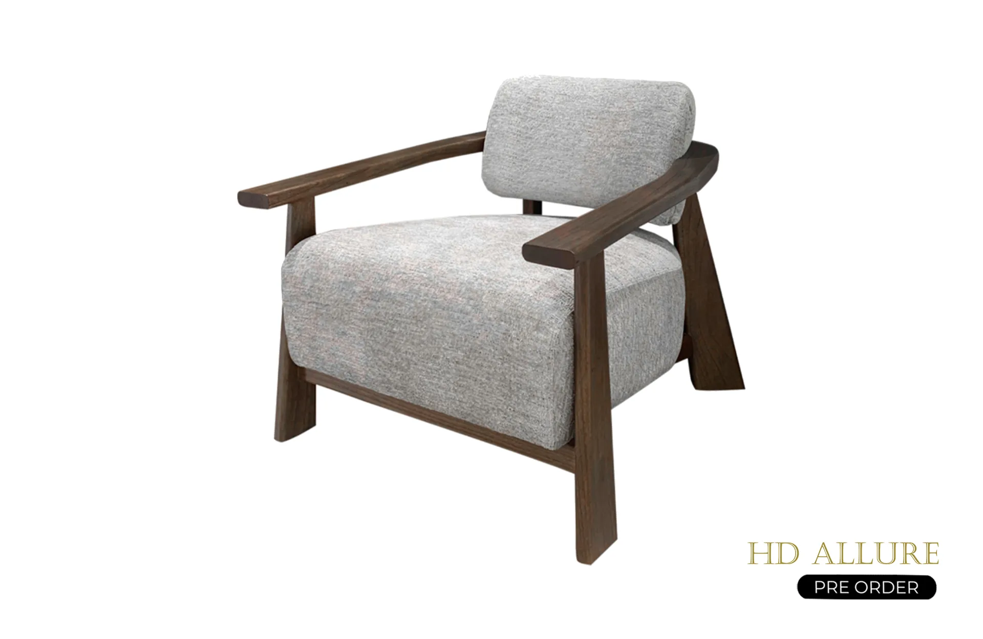 Home Decor Indonesia Arm Chair Basalt Side View