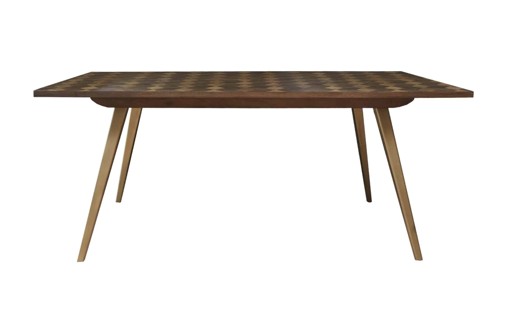 Home Decor BK-029-004 Fixed Top Dining Table Front View