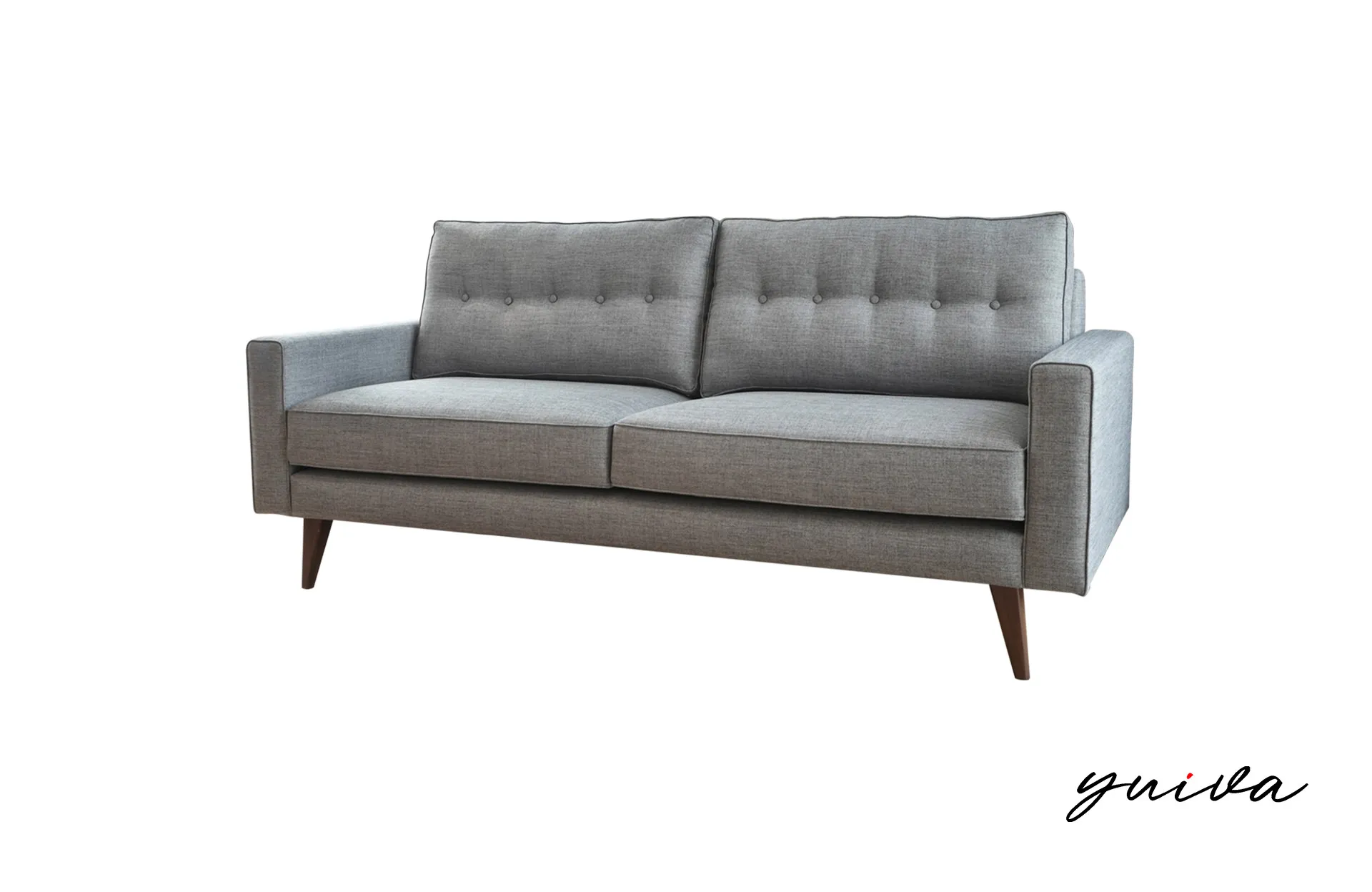 Home Decor Graham Sofa B 30 Charcoal Side View