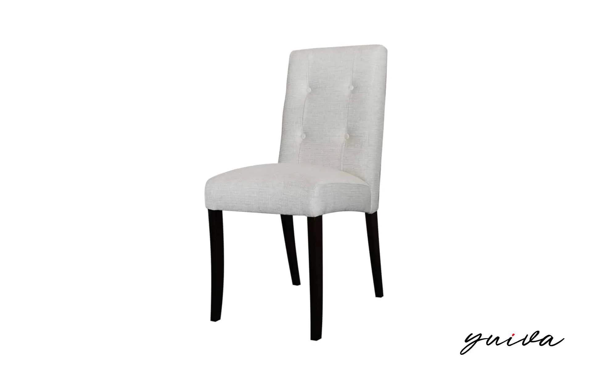 Home Decor Roki Dinning Chair J 06 Linen Side View