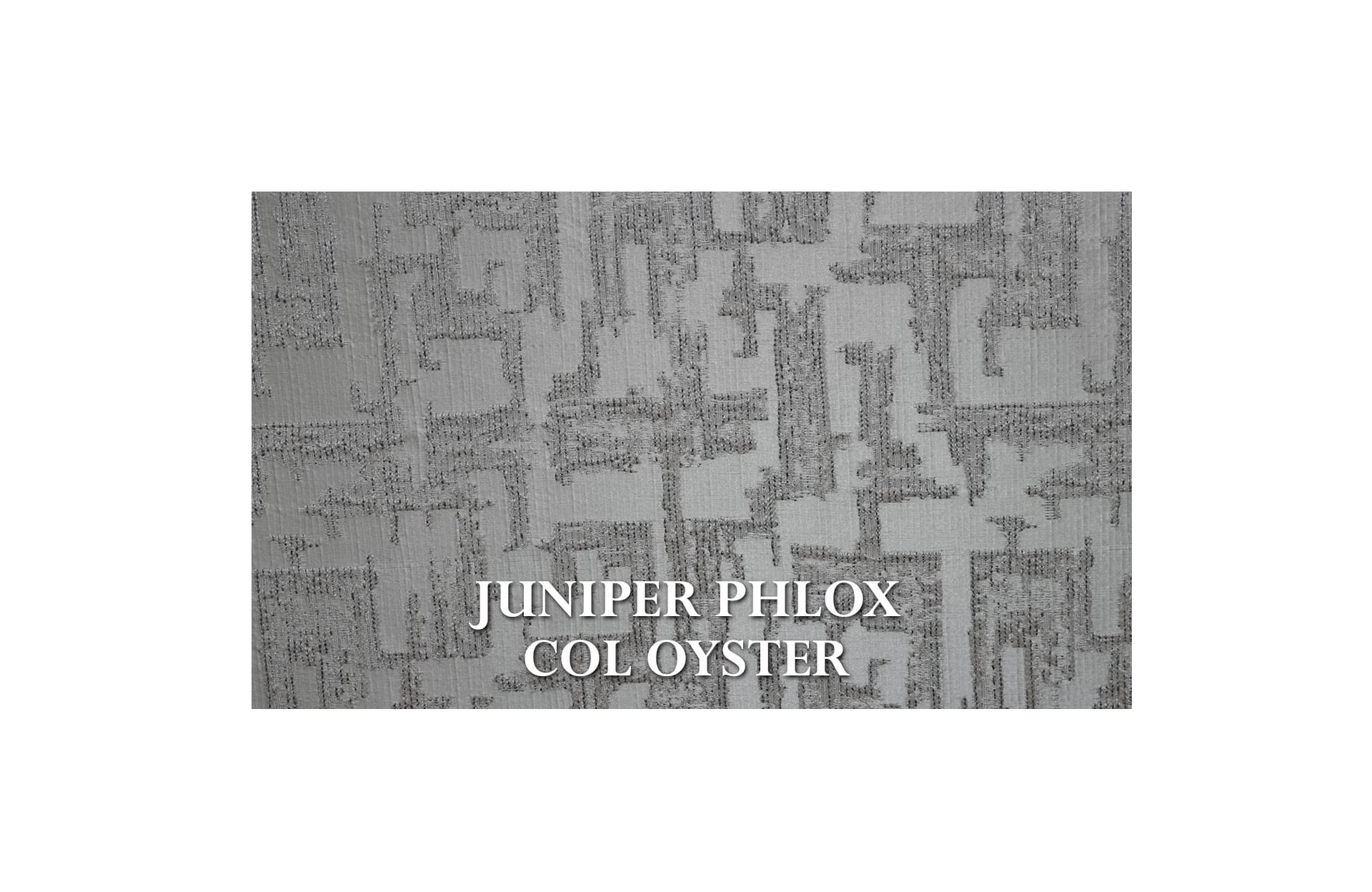 Home Decor Ursula Sofa SV 831 Otter FT13-JPO (with Stainless Gold) Fabric View JUNIPER PHLOX COL OYSTER