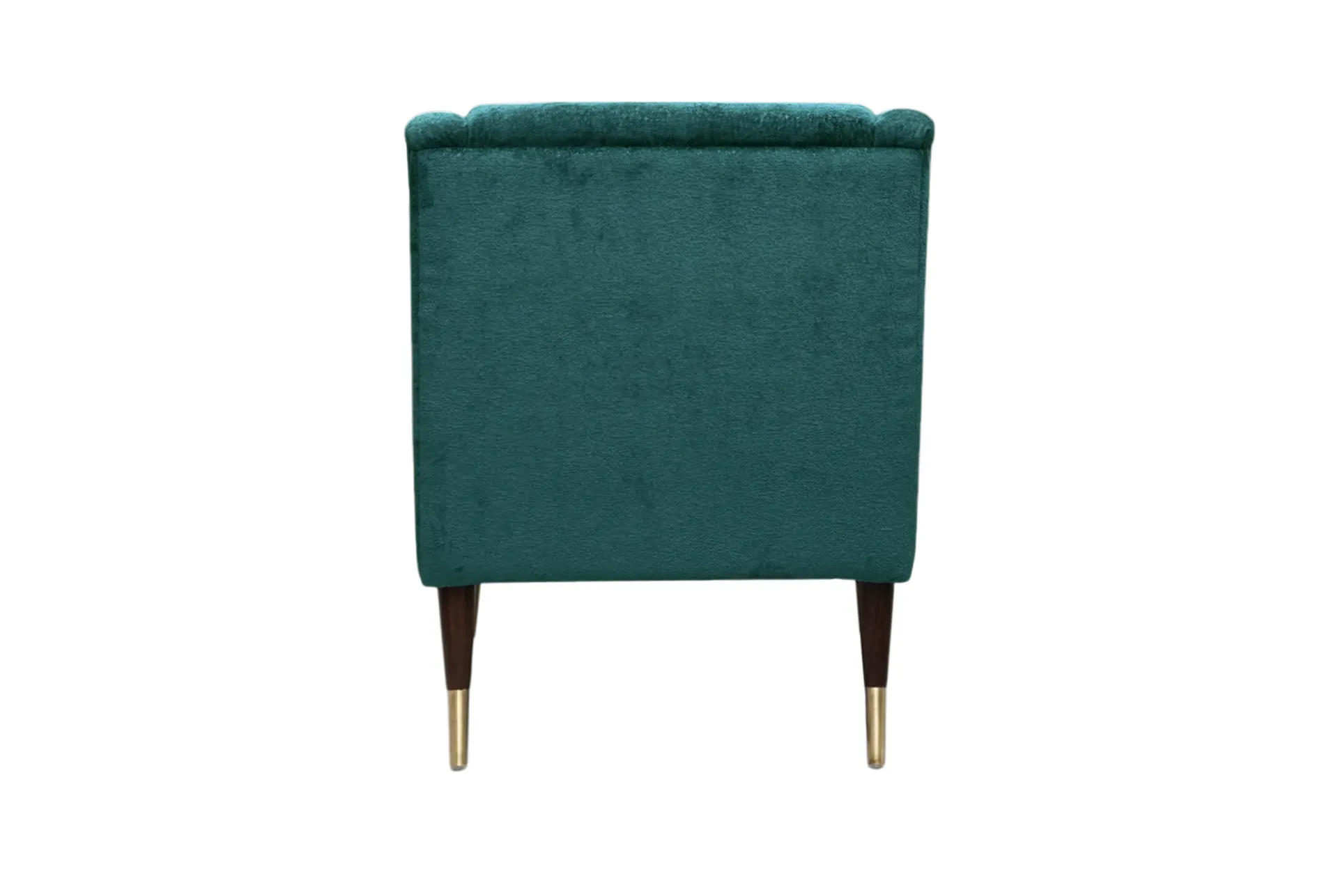 Home Decor Bragg Arm Chair PS 14 Teal Back View