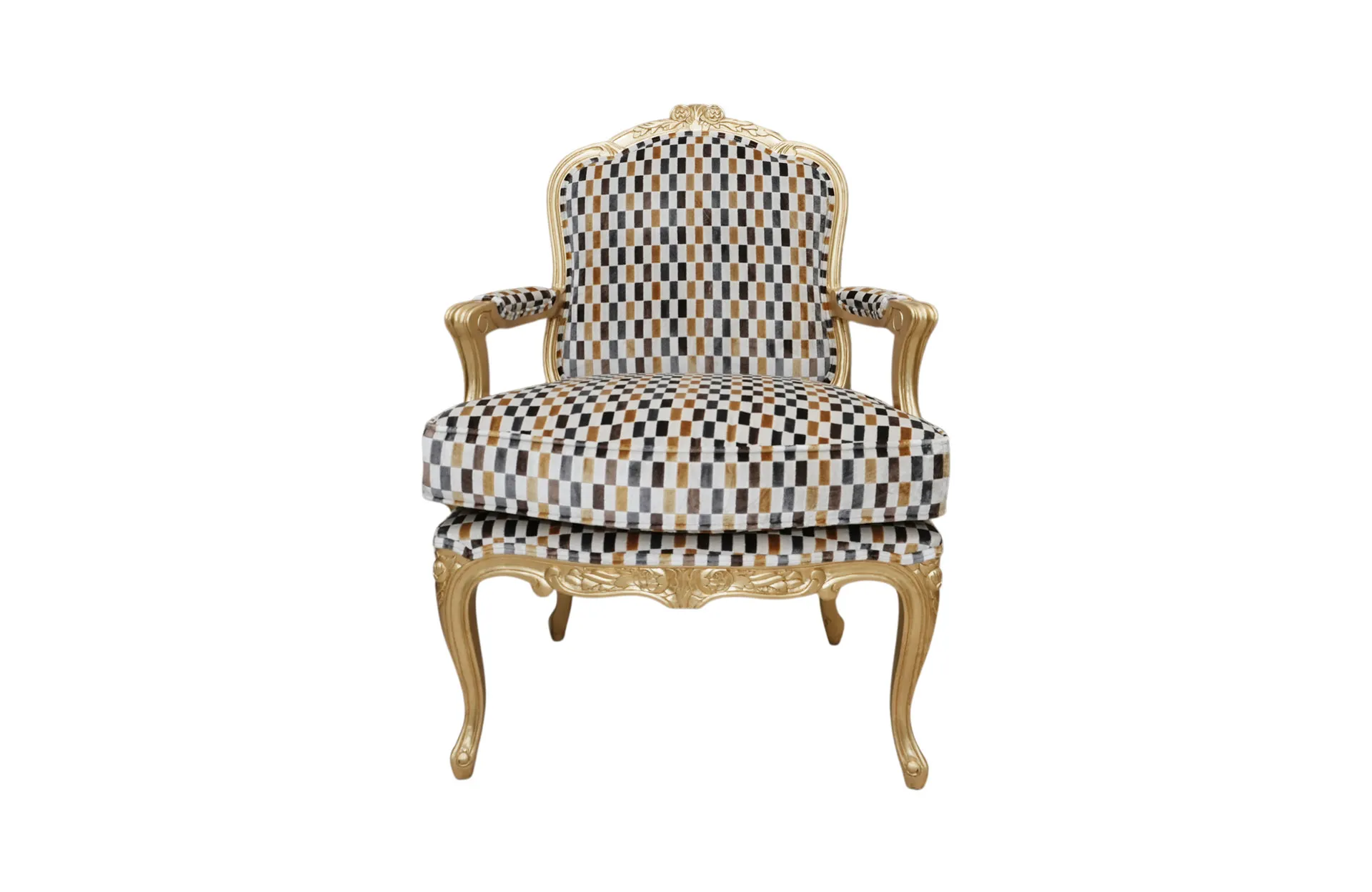 Home Decor Chair A17 TL 288 Macaroon Front View