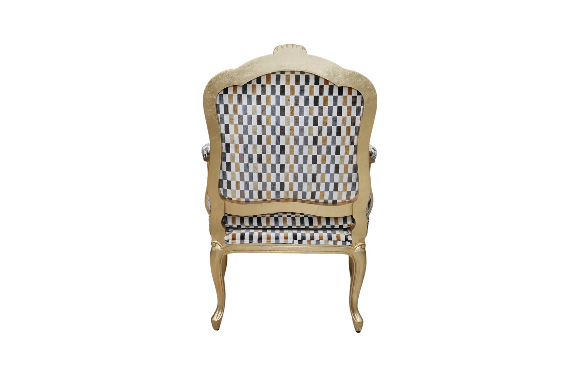 Home Decor Chair A17 TL 288 Macaroon Back View