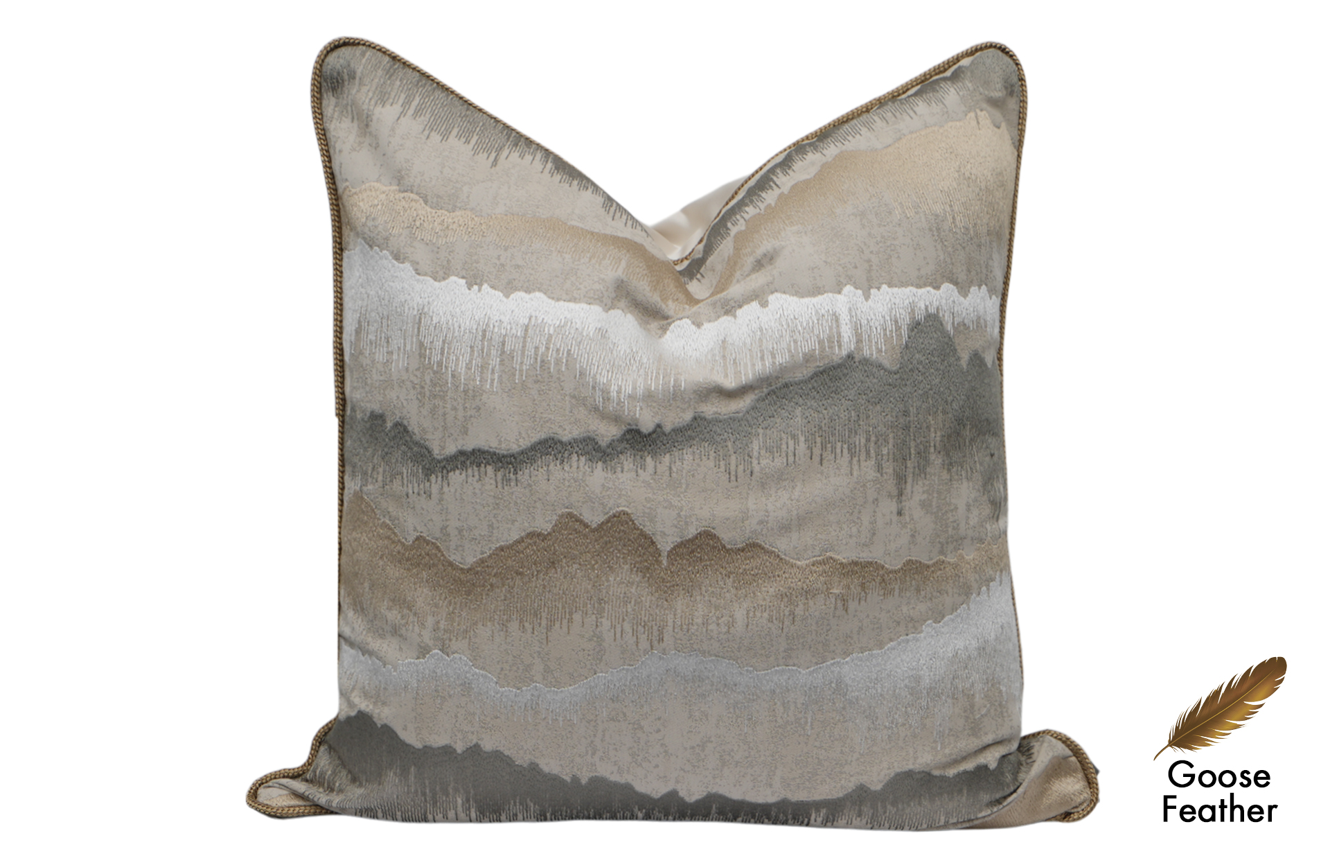 Home Decor Goose Feather CHN LXR 2003032922 Cushion Front View