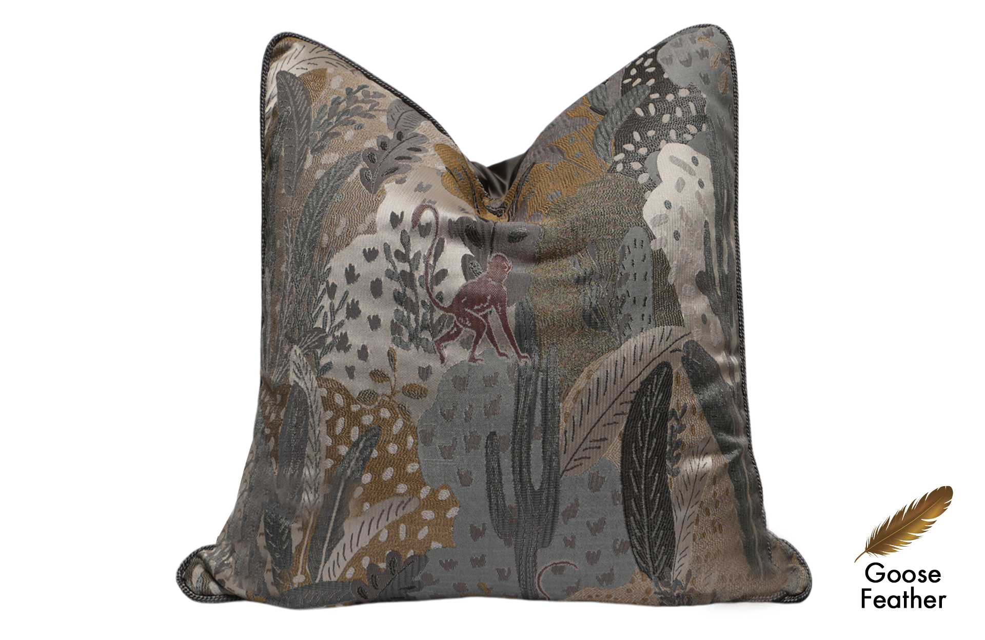 Home Decor Goose Feather Cushion CHN LXR 2003032926 Cushion Front View