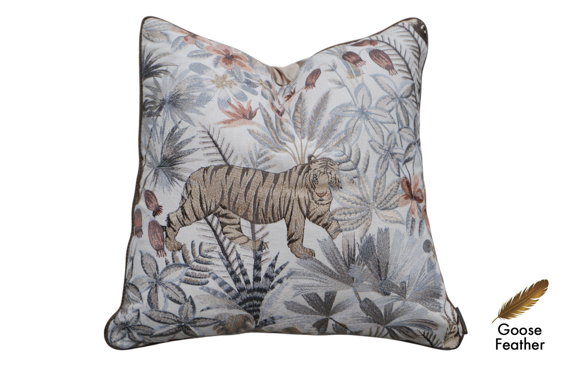 Home Decor Goose Feather Cushion CHN LXR 2003032934 Cushion Front View